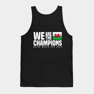 Qatar World Cup Champions 2022 - Wales Tank Top